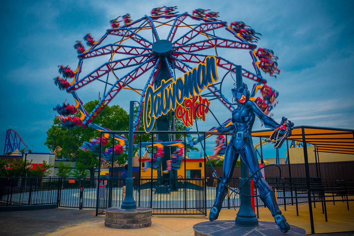 Catwoman Whip Six Flags Over Texas